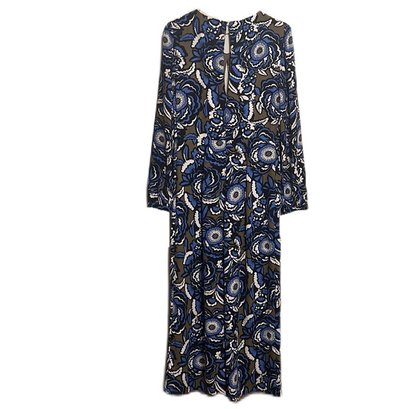 Express, Casual, Front/Back Keyhole, Long Sleeve jumpsuit, Multi, Size 6 - Picture 2 of 10